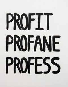 Profitto, Profano, Professione