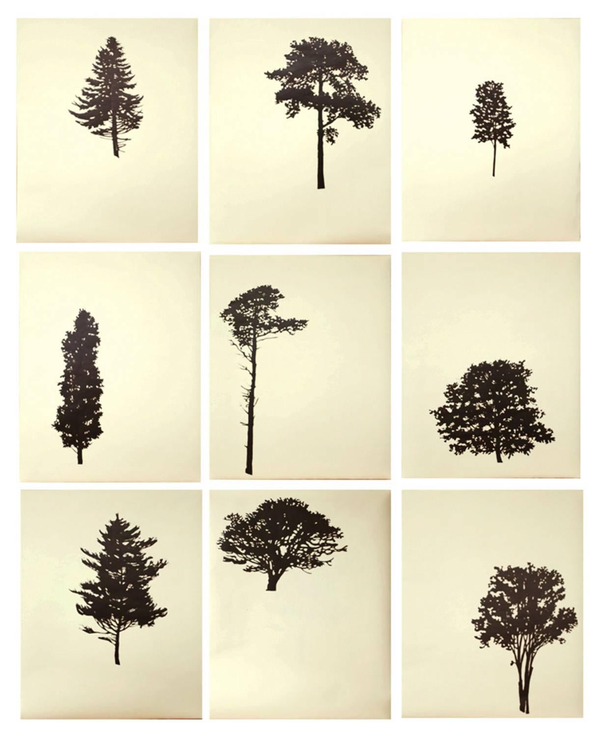 Der Wald - Contemporary Print by Peter Hoffer