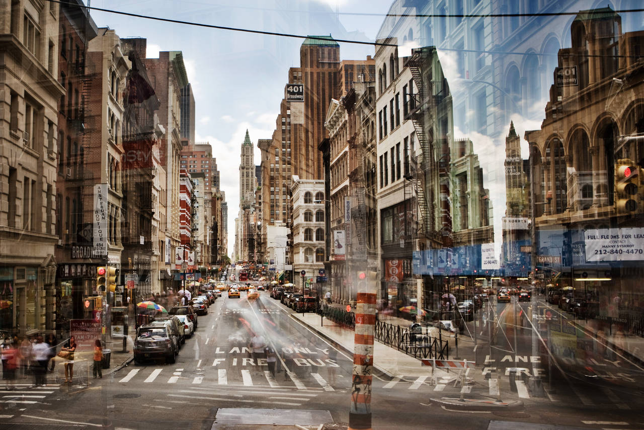 Nicolas Ruel Abstract Photograph - New York History