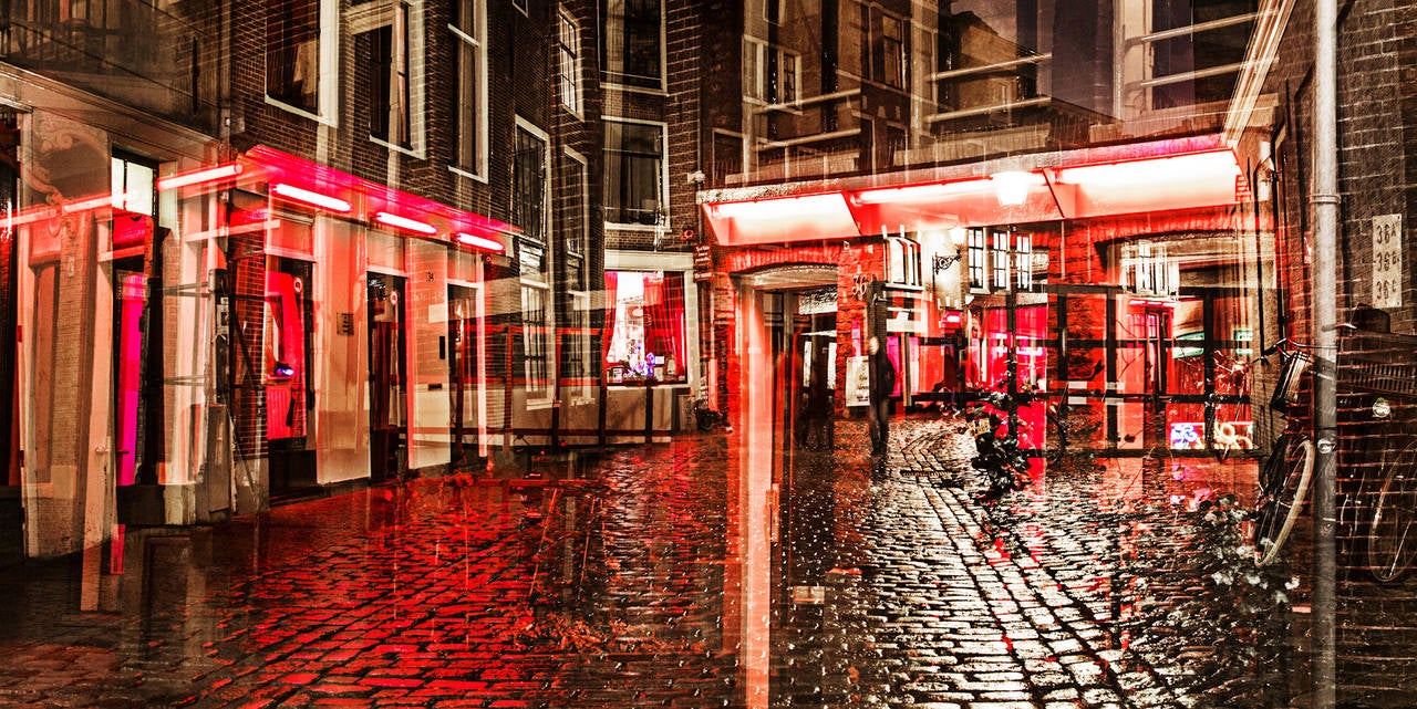 Nicolas Ruel Landscape Photograph - Redlight Amsterdam