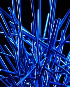 Entangled Transparent Blue III