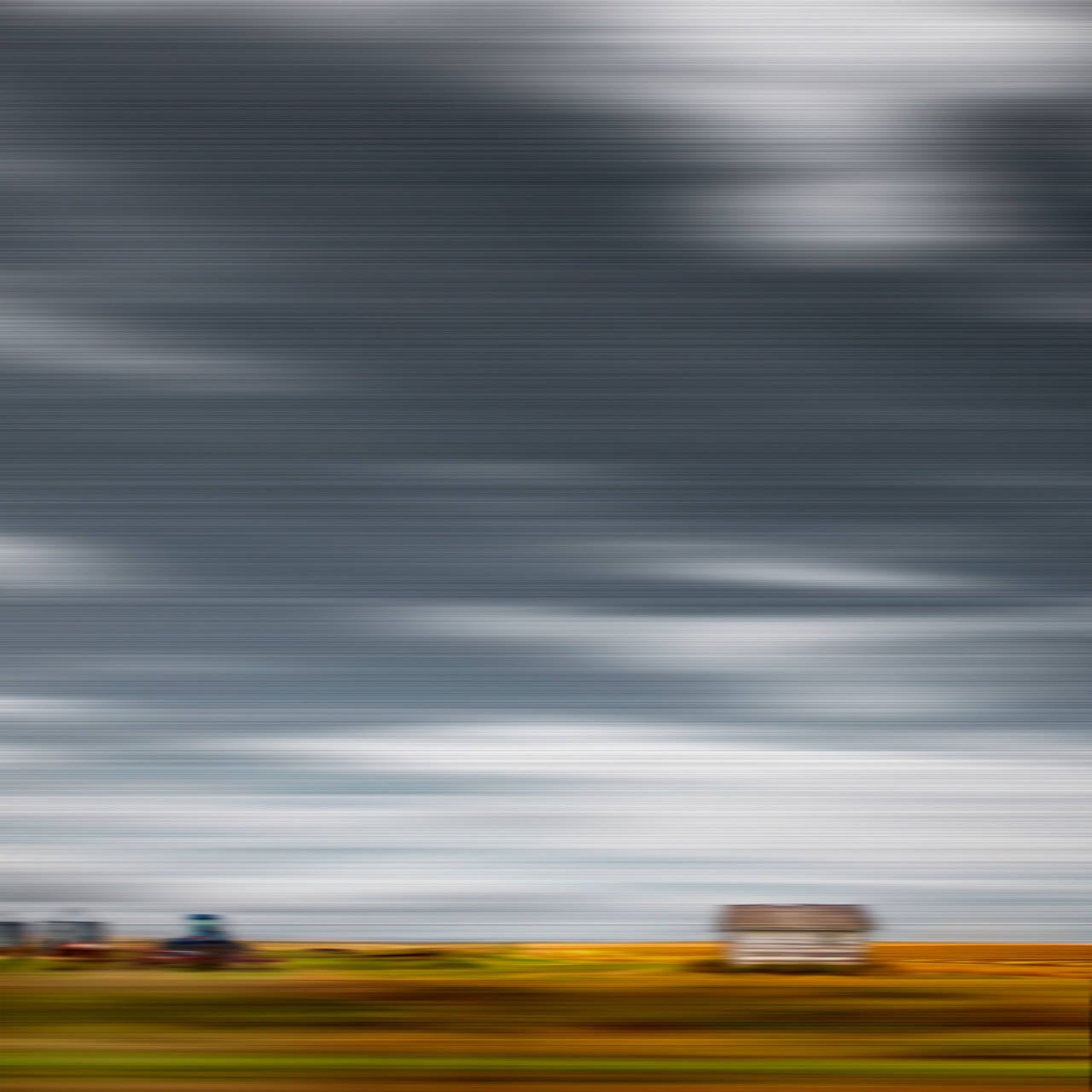 Etienne Labbe Abstract Photograph - Farmland Afternoon