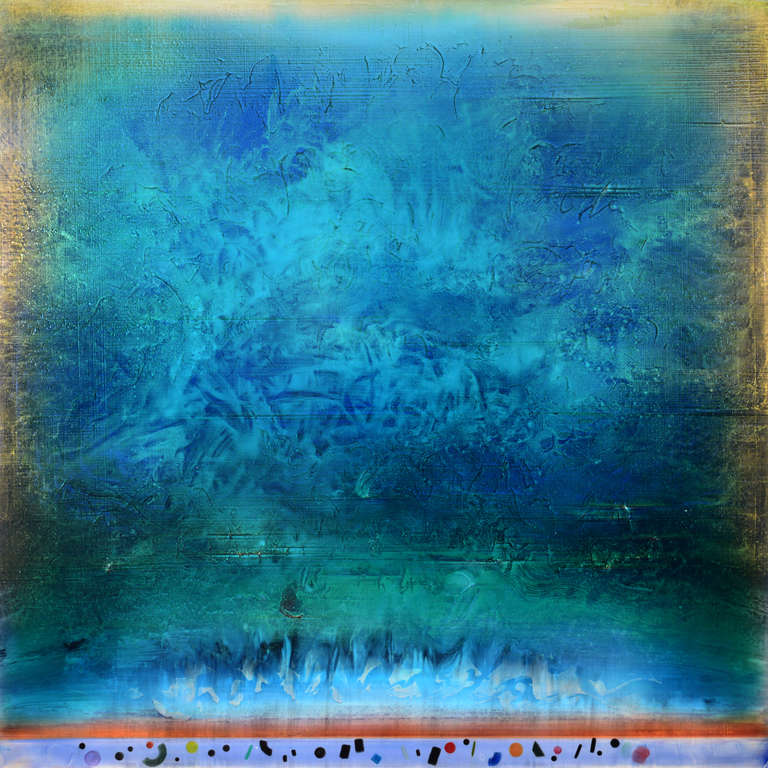 Alice Teichert Abstract Painting - Azure