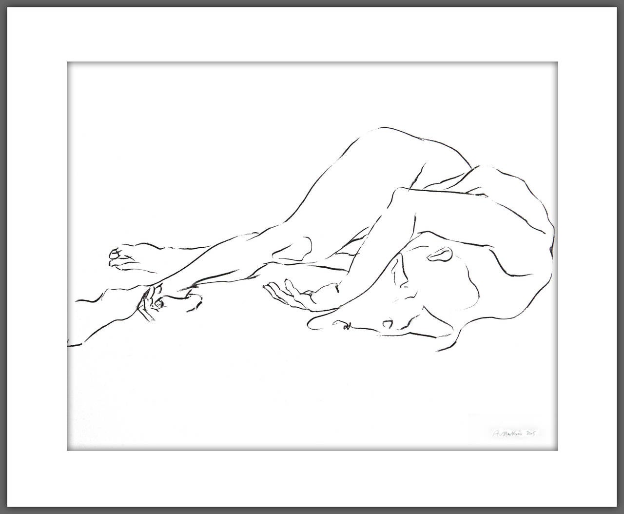 Adam Markovic Nude - Untitled Figure (No. Forty-Two)