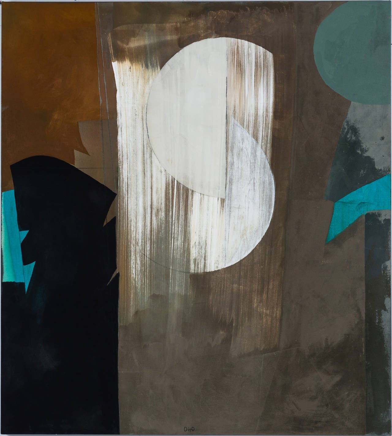 Otto Rogers Abstract Painting - Three Part Moonlight
