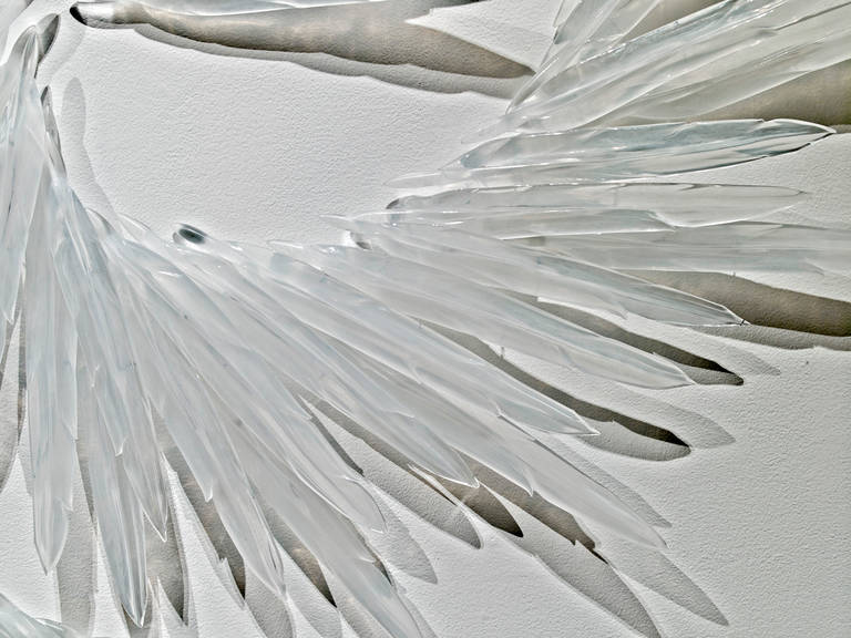 John Paul Robinson Flying, Glass Sculpture For Sale at 1stdibs