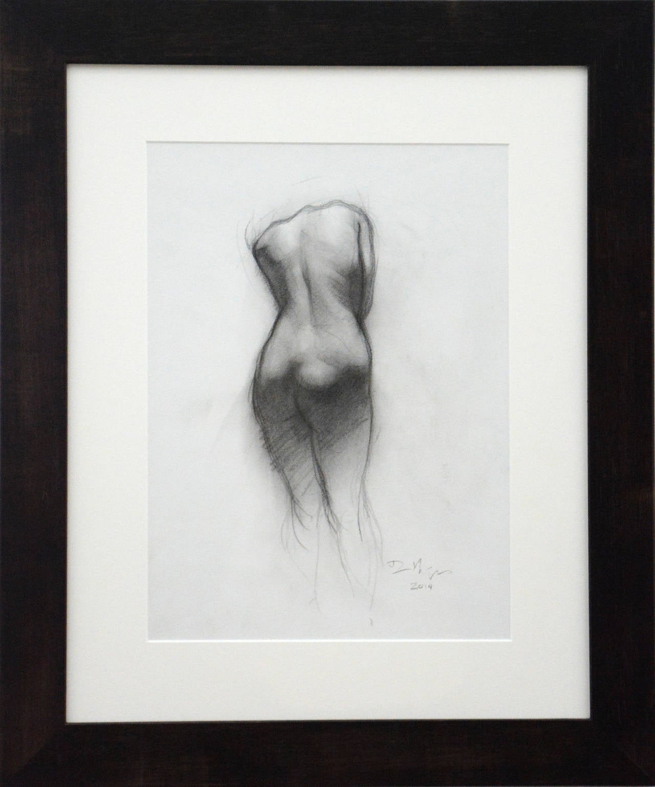 Nude Back - Art by Daniel Hughes