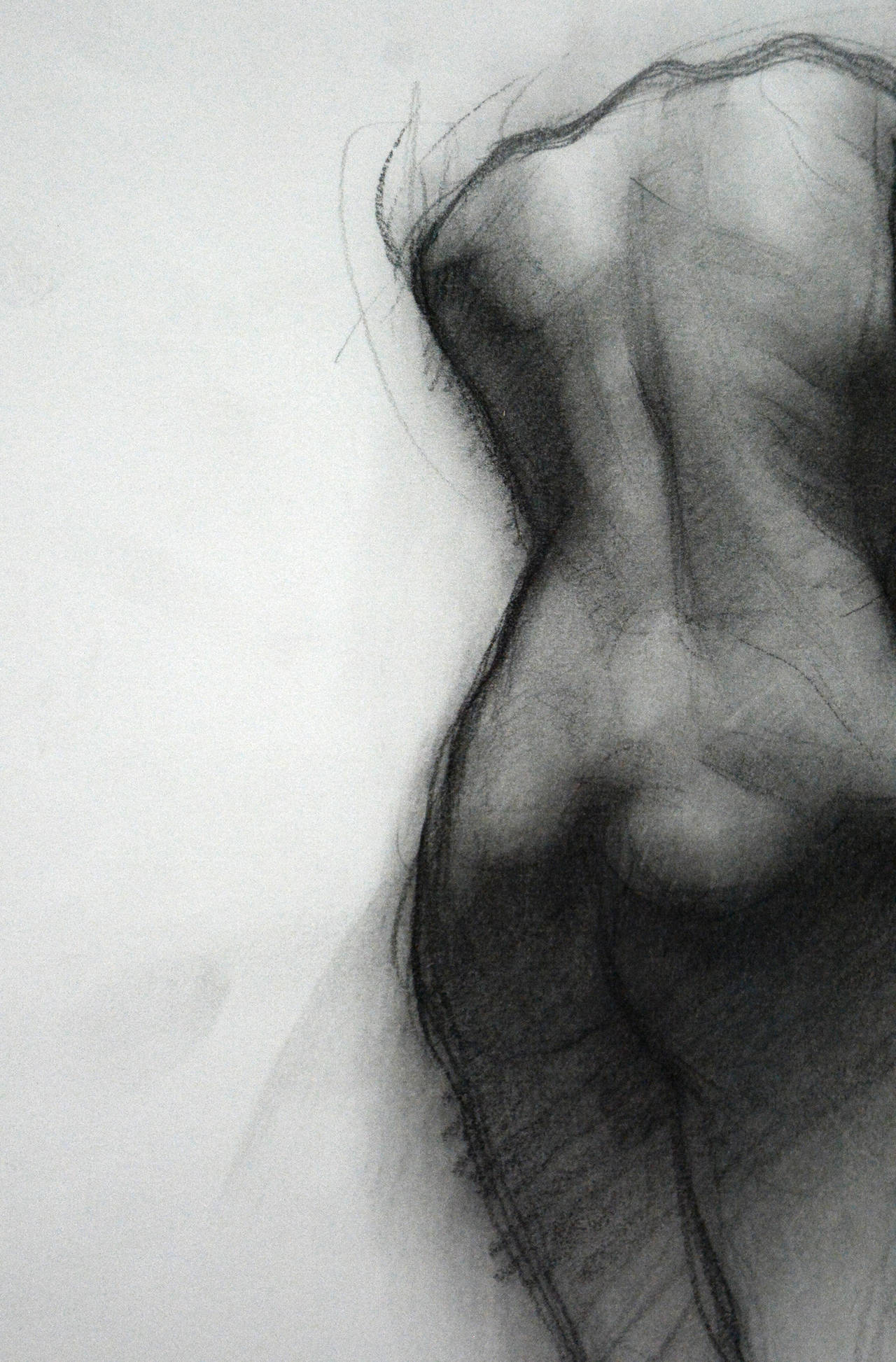 Nude Back - Contemporary Art by Daniel Hughes