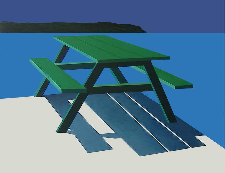 Charles Pachter Landscape Painting - Verge