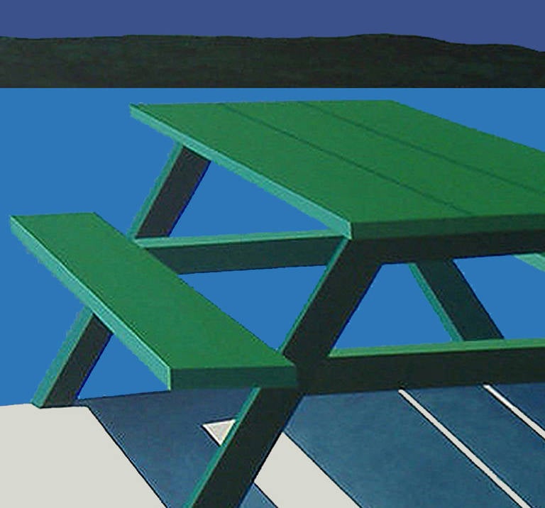 Verge - Painting by Charles Pachter