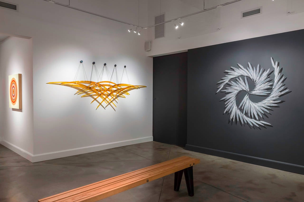 John Paul Robinson Flying, Glass Sculpture For Sale at 1stdibs