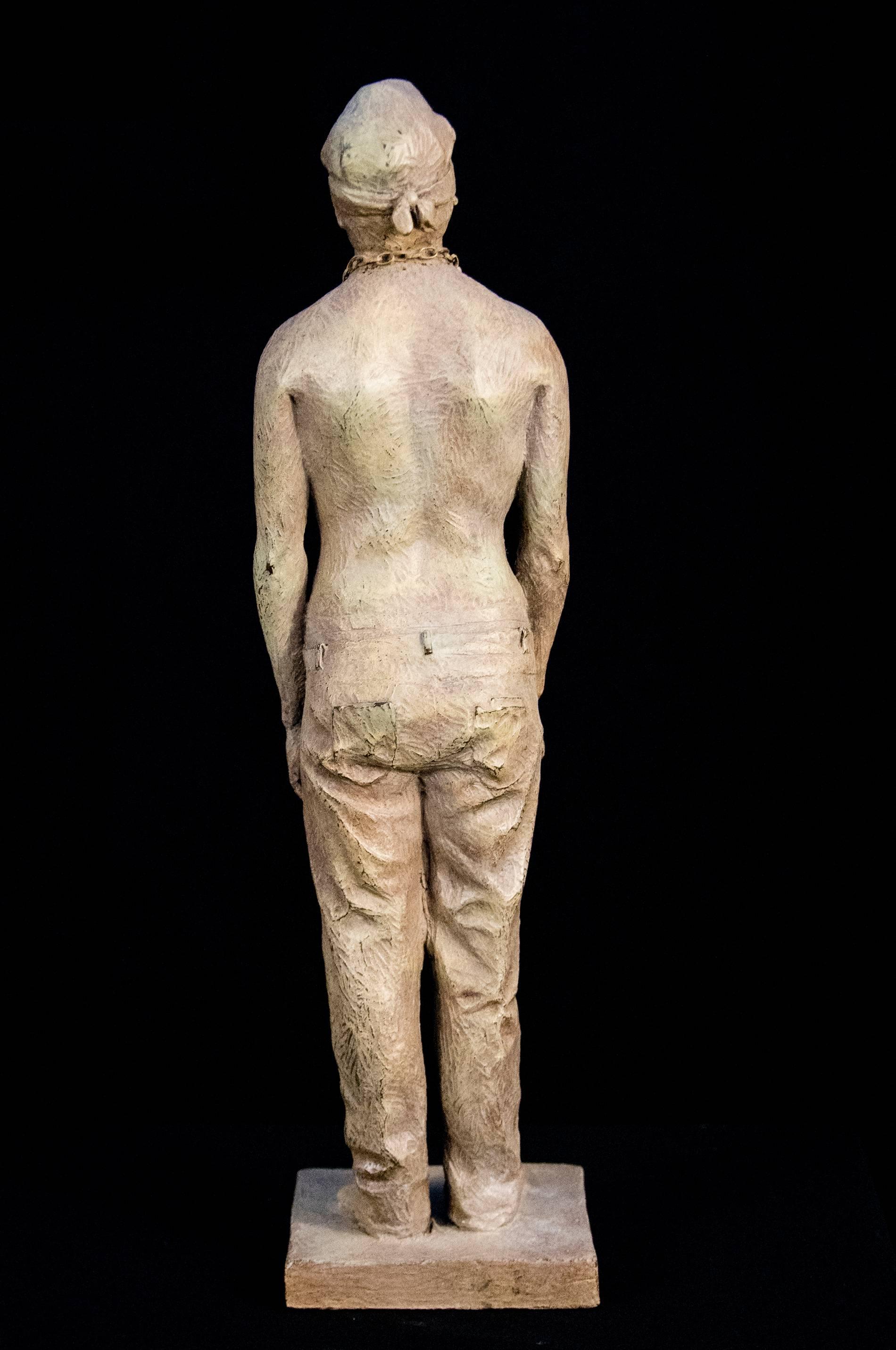 Selbst  (Gold), Figurative Sculpture, von Nicholas Crombach