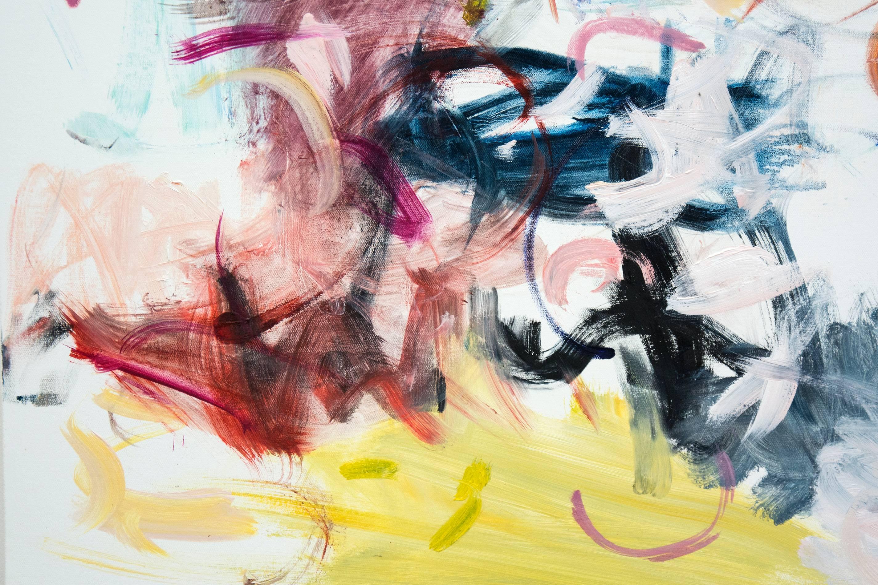 Kairoi No 33 - large, vibrant, colourful, gestural abstract, oil on canvas - Contemporary Painting by Scott Pattinson