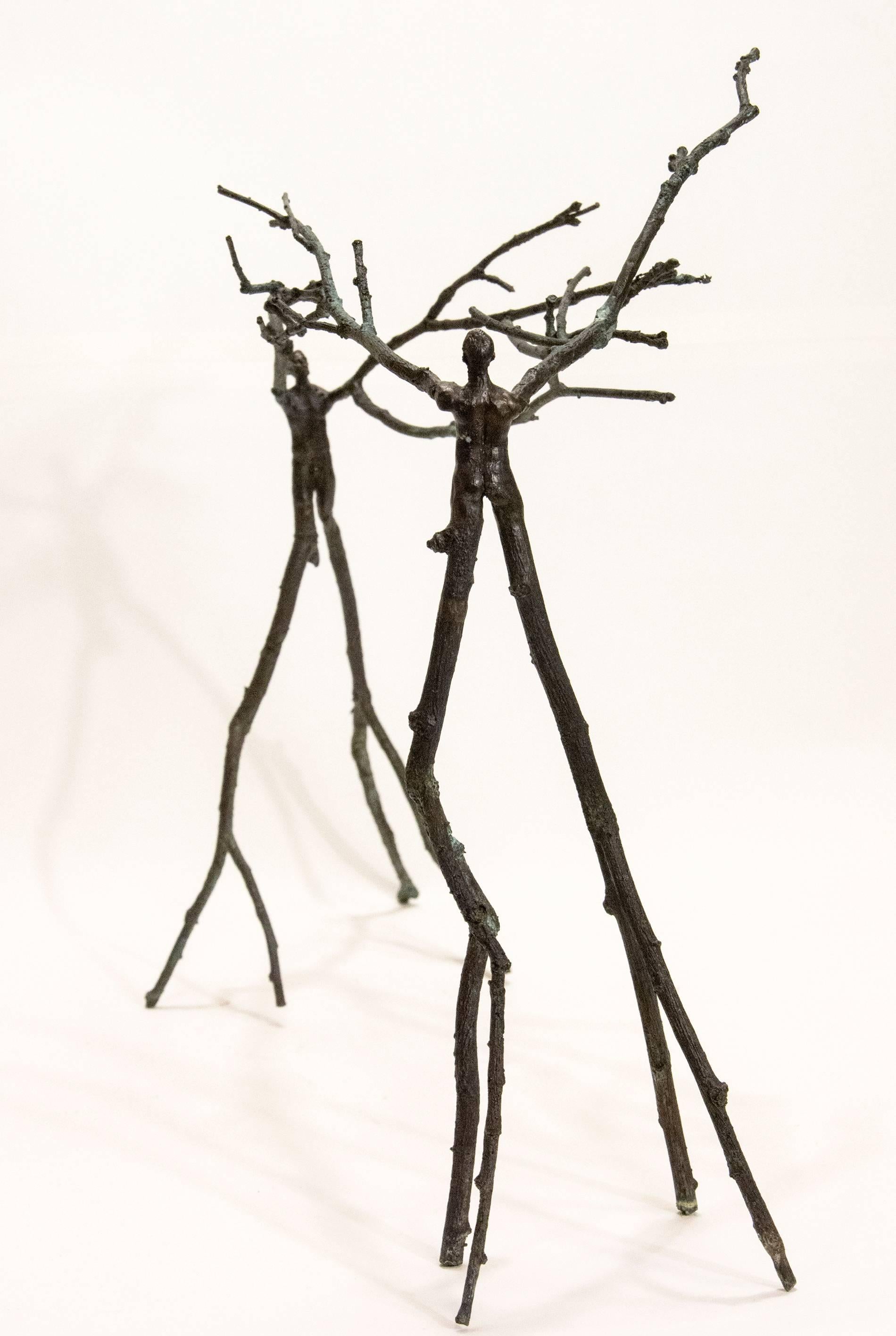 Nexus (Tree Men Series) - Sculpture by Roch Smith