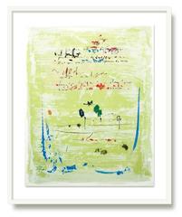 The Text is Still Unwritten n. 8 - stampe astratte colorate, liriche e di gruppo