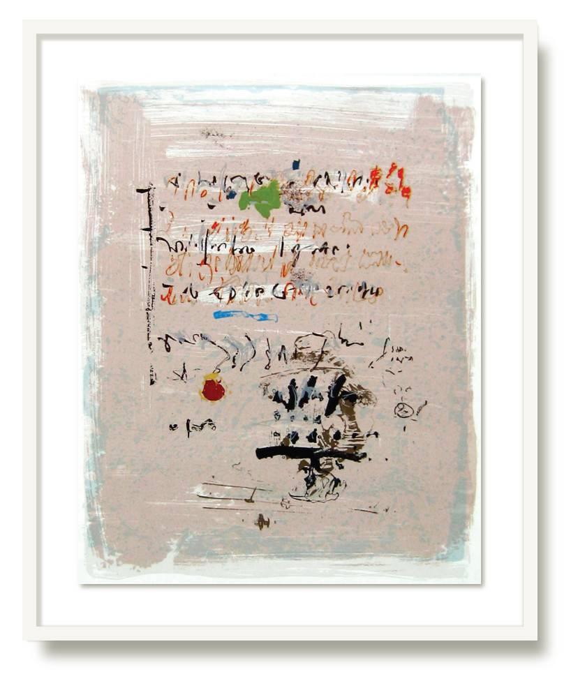 The Text is Still Unwritten No 8 - colourful, lyrical, grouping, abstract prints 2