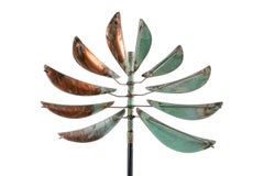 Guardian Angel - Wind Kinetic Sculpture, Copper and Steel