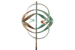 Mirinda III - Wind Kinetic Sculpture, Copper and Steel