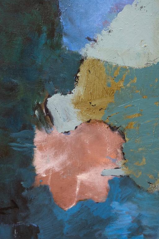 John Richard Fox Abstraction in Blue at 1stDibs