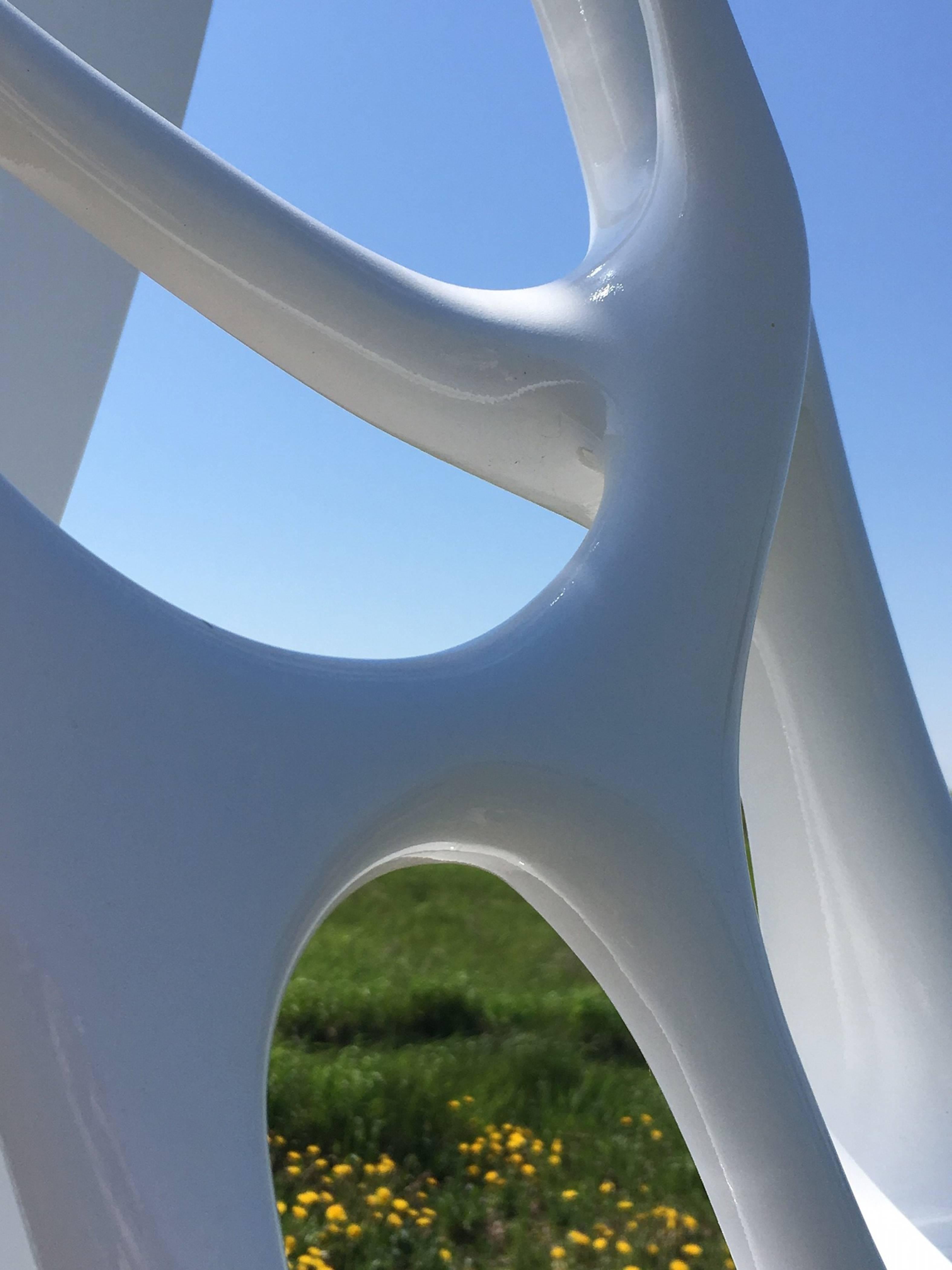 Two Swans - Contemporary Sculpture by Don Frost