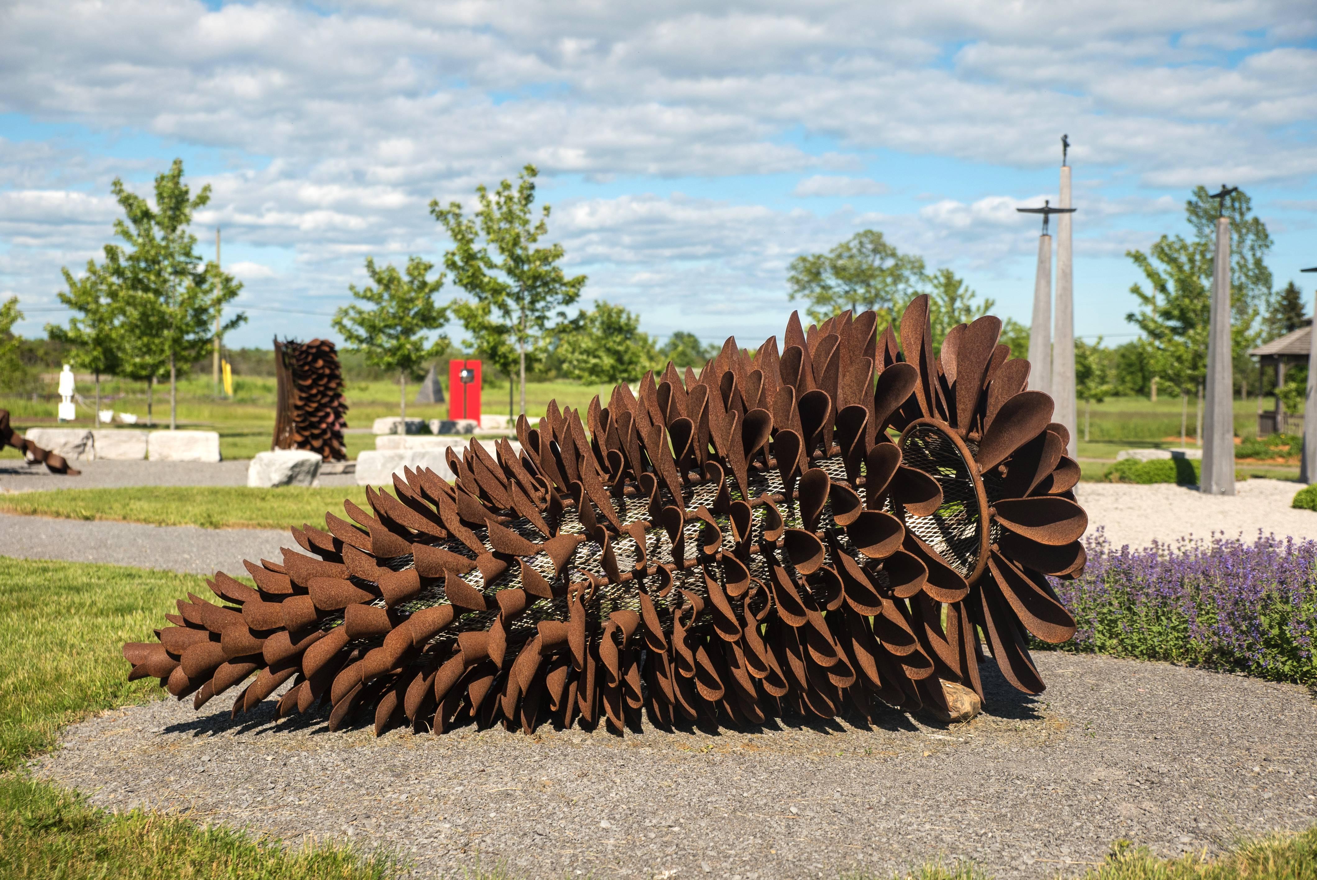 Fire Cone - Pine Cone - Sculpture by Floyd Elzinga