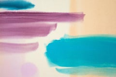 Beach Colour - large, bright, colourful, gestural abstract, acrylic on canvas