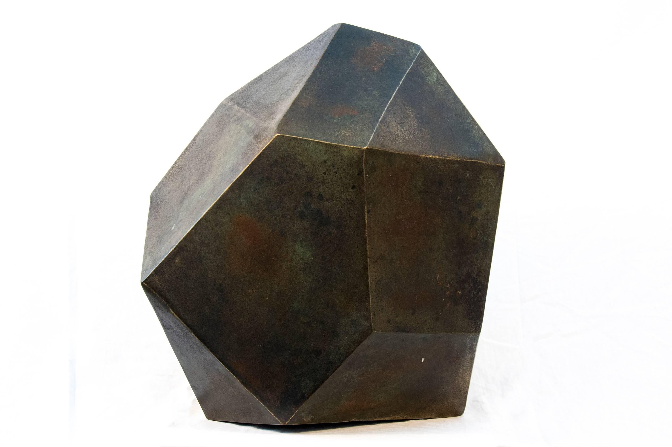 Glacial Series: Drop Stone - Abstract Sculpture by Shayne Dark
