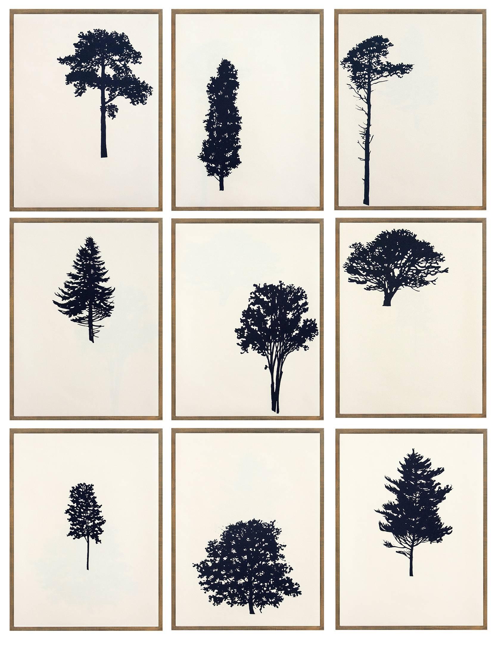 Peter Hoffer Landscape Print - Der Wald