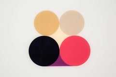 Nature morte en gris - lumineuse, abstraite, post-minimaliste, acrylique sur plexiglas