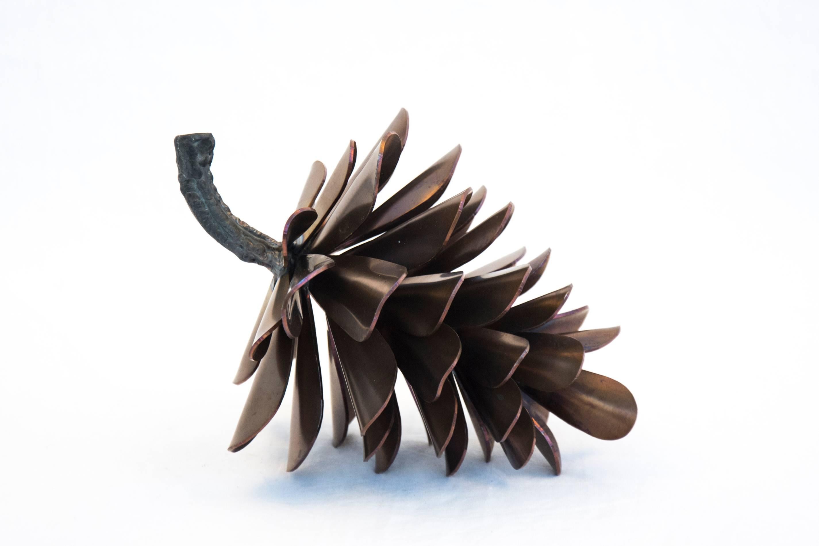 Pine Cone Trio - Sculpture by Floyd Elzinga