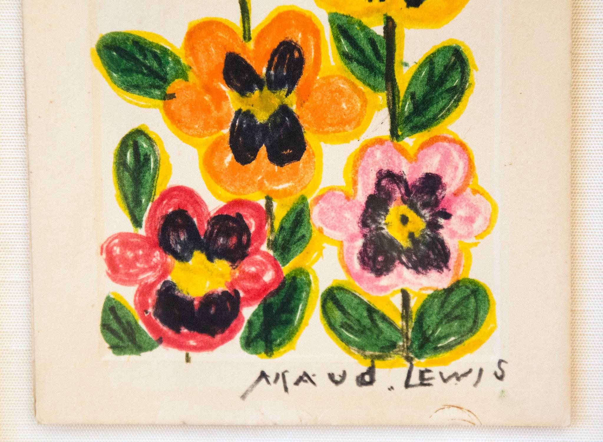 flower maud lewis paintings