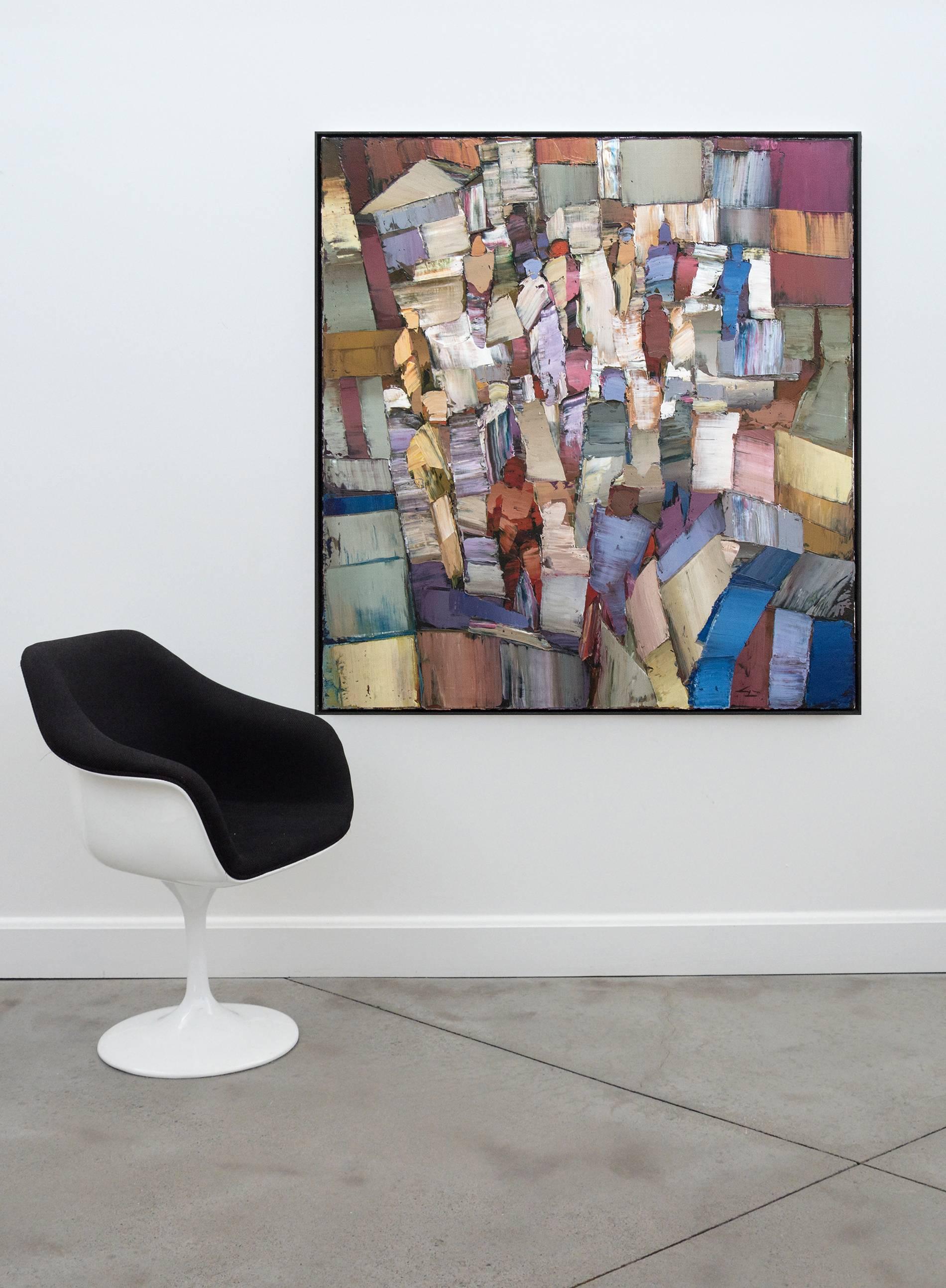 Township - Painting by Christopher Langstroth