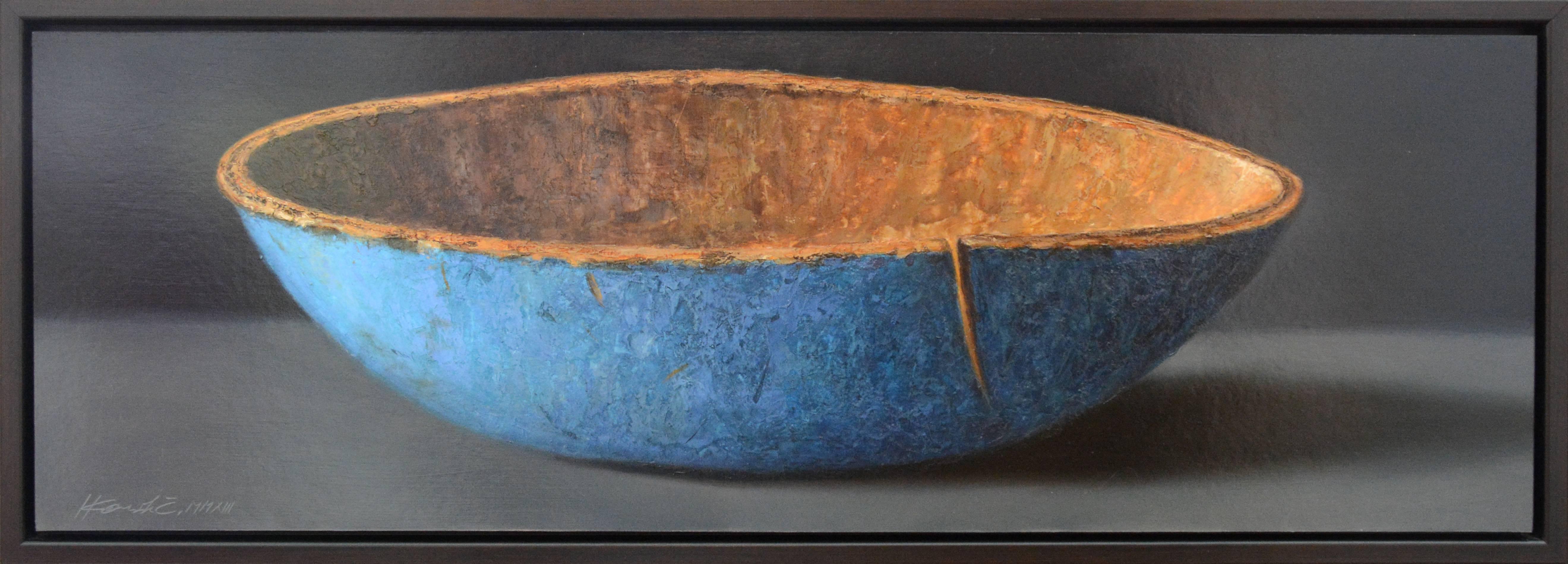 Ciba Karisik Still-Life Painting - Blue Horizon