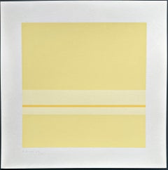 Antonio Calderara, Untitled, 1971, Color Screen Print, hand signed, limited