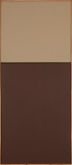 Peinture monochrome de type « color field » de Rolf Hans, propriétaire d'une plantation de café, 1973