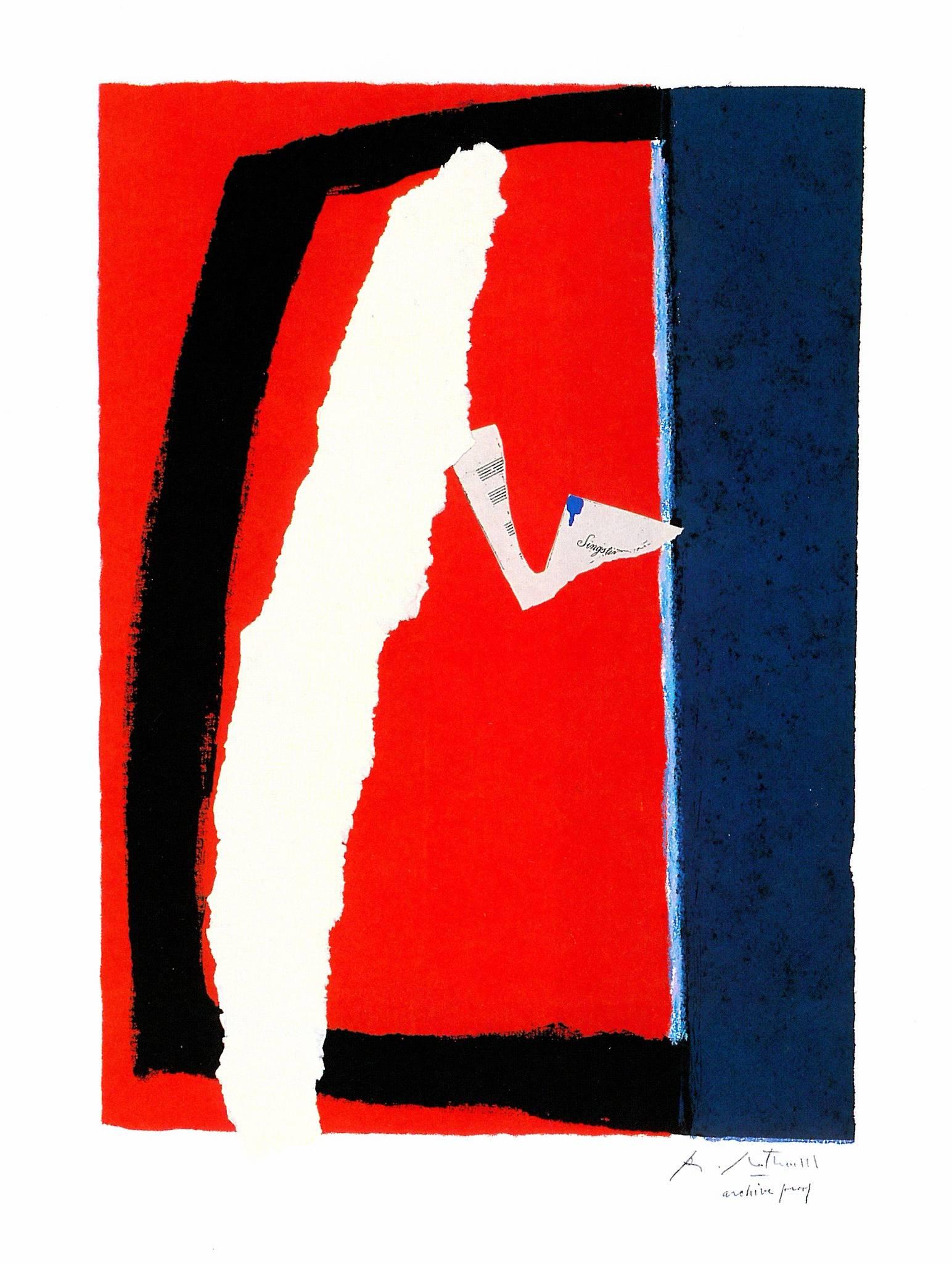 Game of Chance - Print by Robert Motherwell