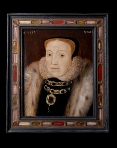 Clopton Type Portrait of Queen Elizabeth I, c.1559