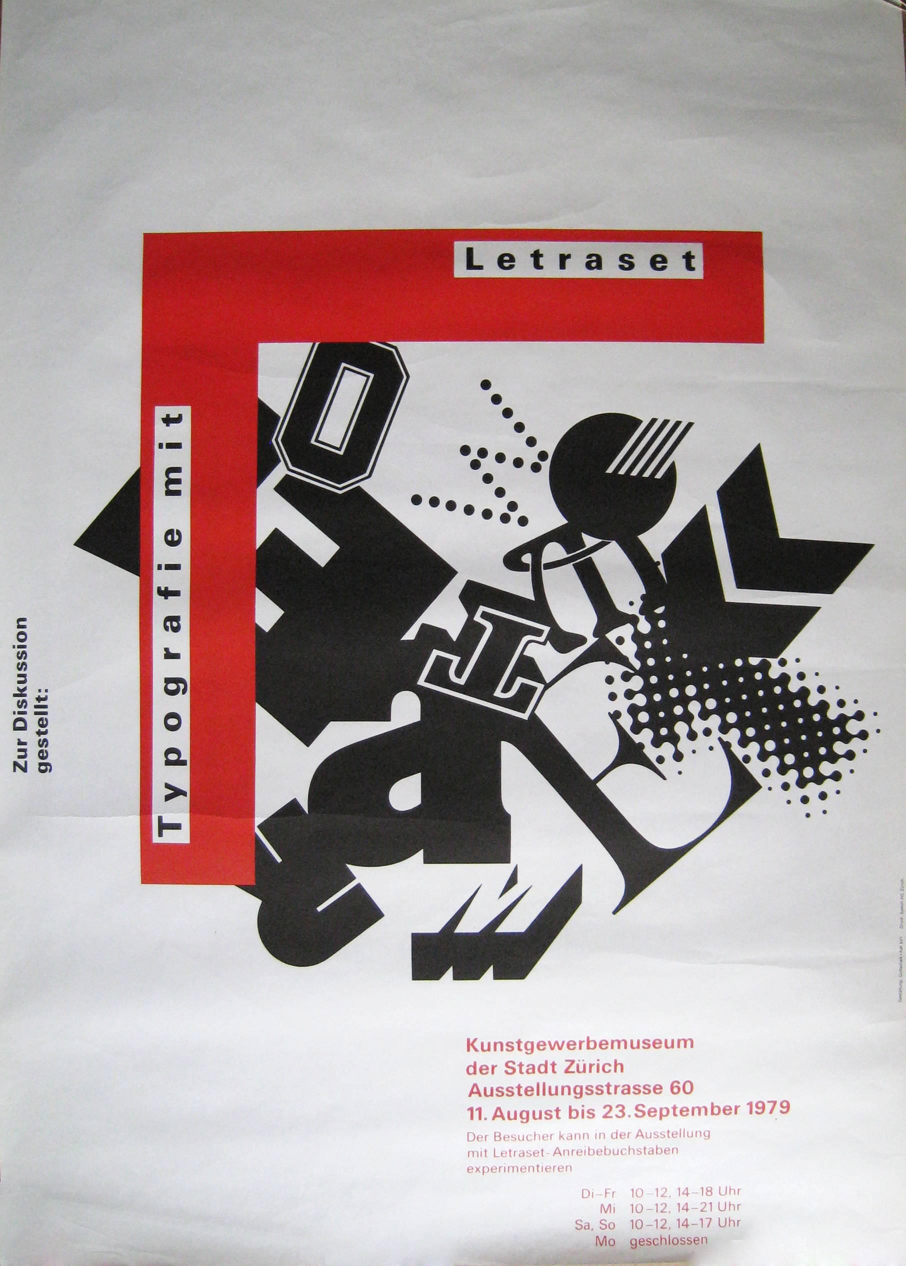 Fritz Gottschalk Abstract Print - Typografie mit Letraset, Gottschalk, Fritz & Ash Int'l. 