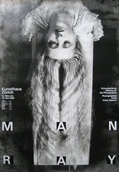 Retro Man Ray Exhibition/Kunsthaus. Zurich. 1988. Offset. 