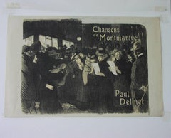 Antique Cover for Les Chansons de Montmartre