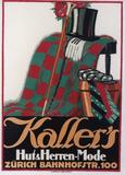  Kaller's [Top Hat and Gloves on Chair].