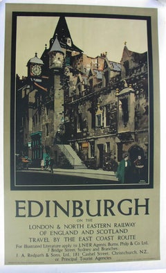  Edinburgh auf der Londoner und Nordosten-Eisenbahn von England und Schottland