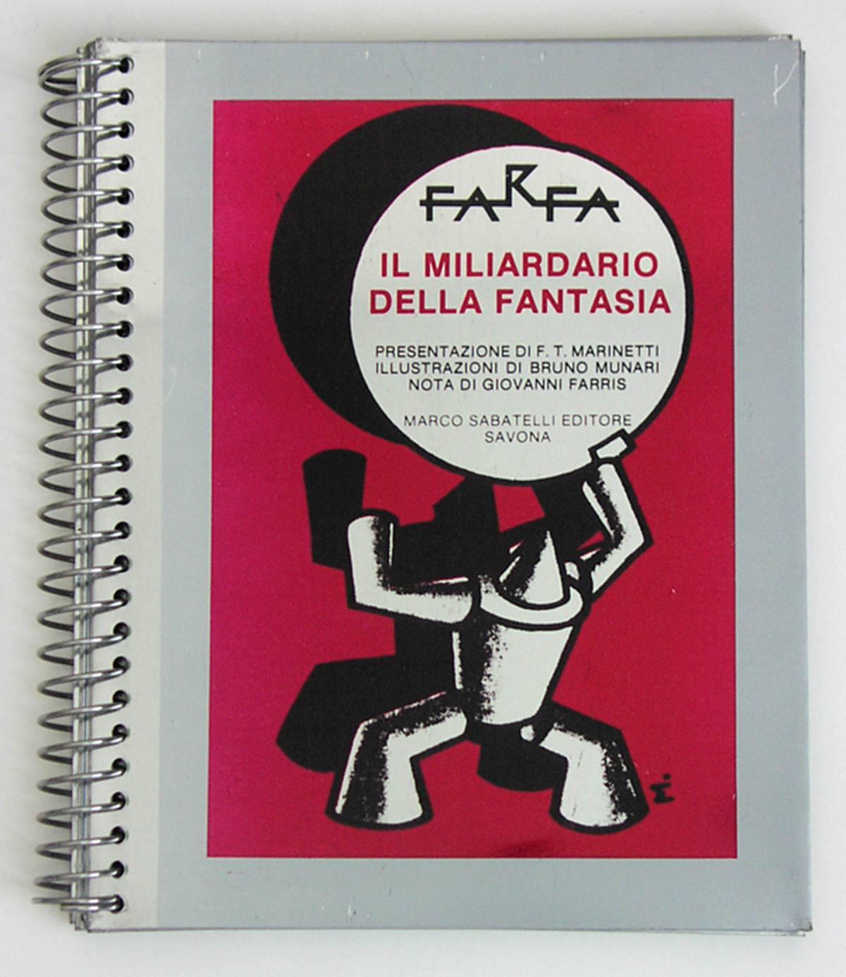 Bruno Munari Figurative Print -  l l  Miliardario  della  Fantasia.