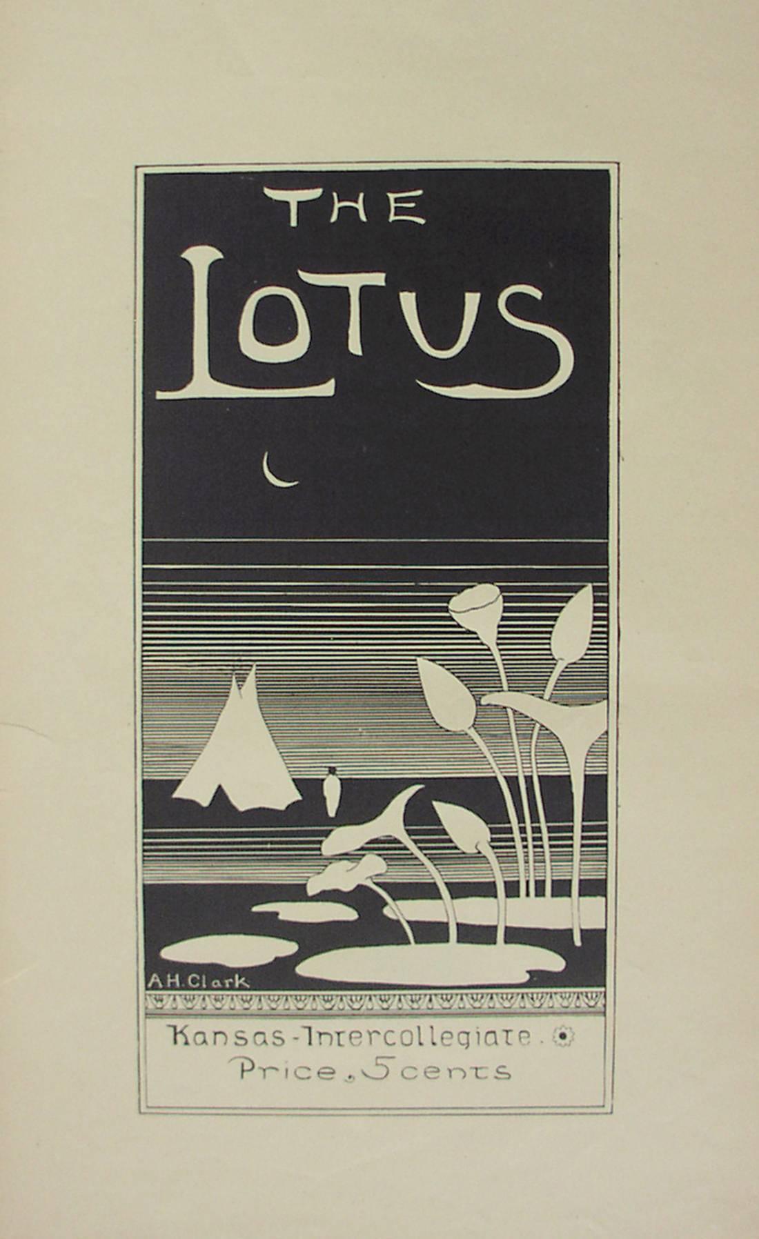 Unknown Still-Life Print - The Lotus.