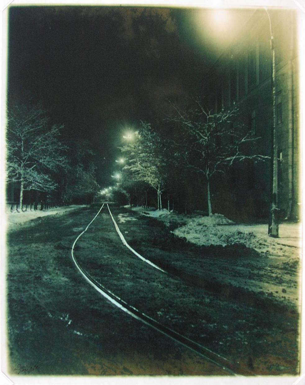 Dmitry Vilensky Color Photograph - Train Tracks
