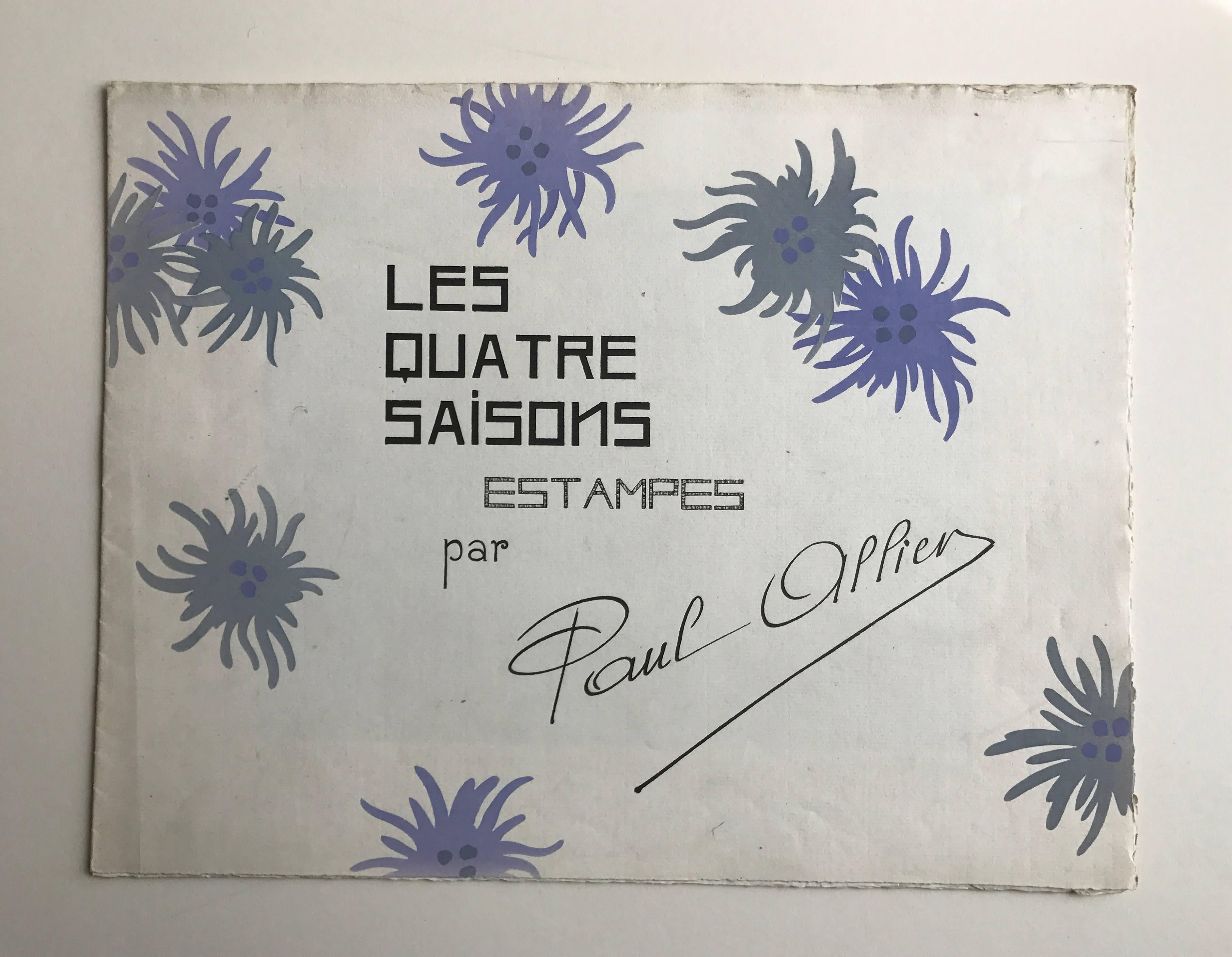 Les Quatre Saisons - Print by Paul Allier