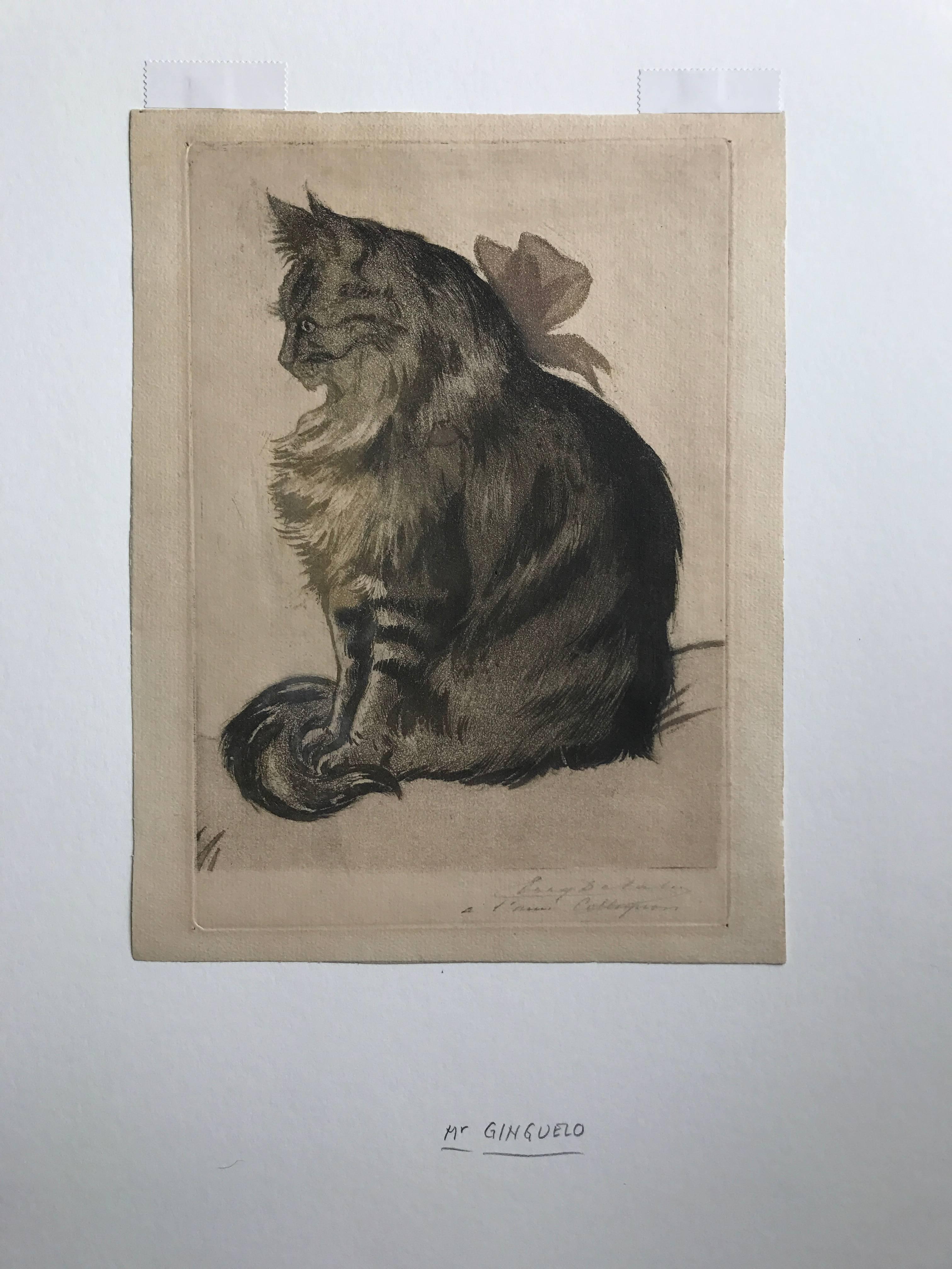 Eugène Delâtre Animal Print -  Mr. Ginguelino