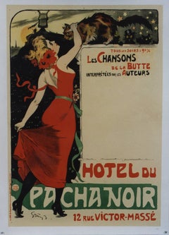 Hotel du Pacha Noir (before lettering).