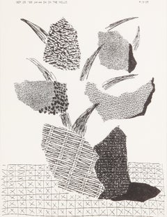 Flowers in Basket on Table Cloth