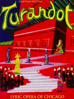 Hand-Signed Turandot Lyric Opera of Chicago